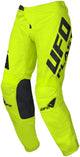 Ufo plast hose mx radial mx kids pants ufo radial neon yellow size 158