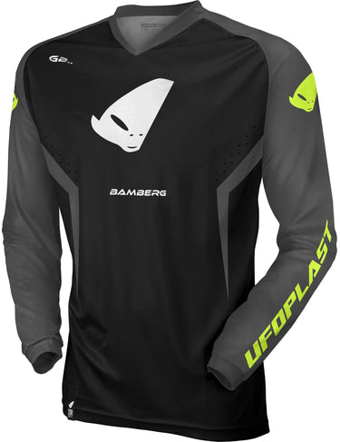 Ufo plast jersey mx bamberg mx jersey ufo bamberg gray gr. l