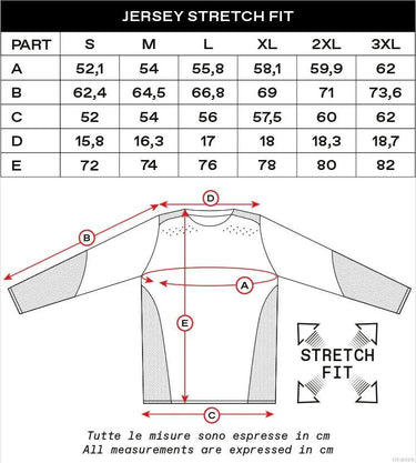 Ufo plast jersey mx ares mx jersey ufo ares white black gr. xxl