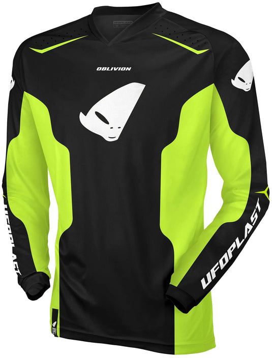 Ufo plast jersey mx oblivion mx jersey ufo oblivion black yellow gr. xxl
