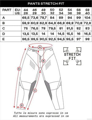 Ufo plast hose mx ares mx trousers ufo ares gray rot gr. 48