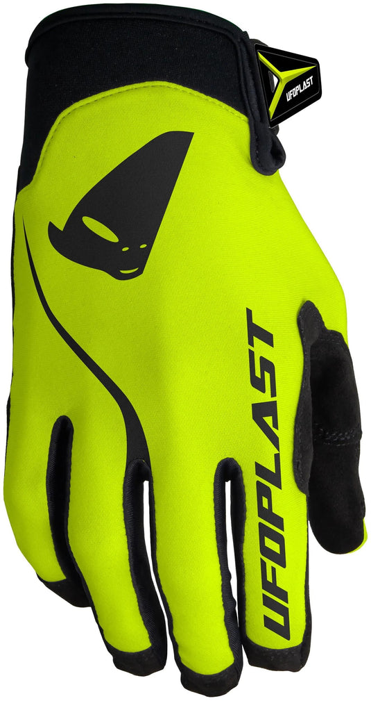 Ufo plast crosshandschuh skyline kids children gloves ufo skyline yellow gr. xl