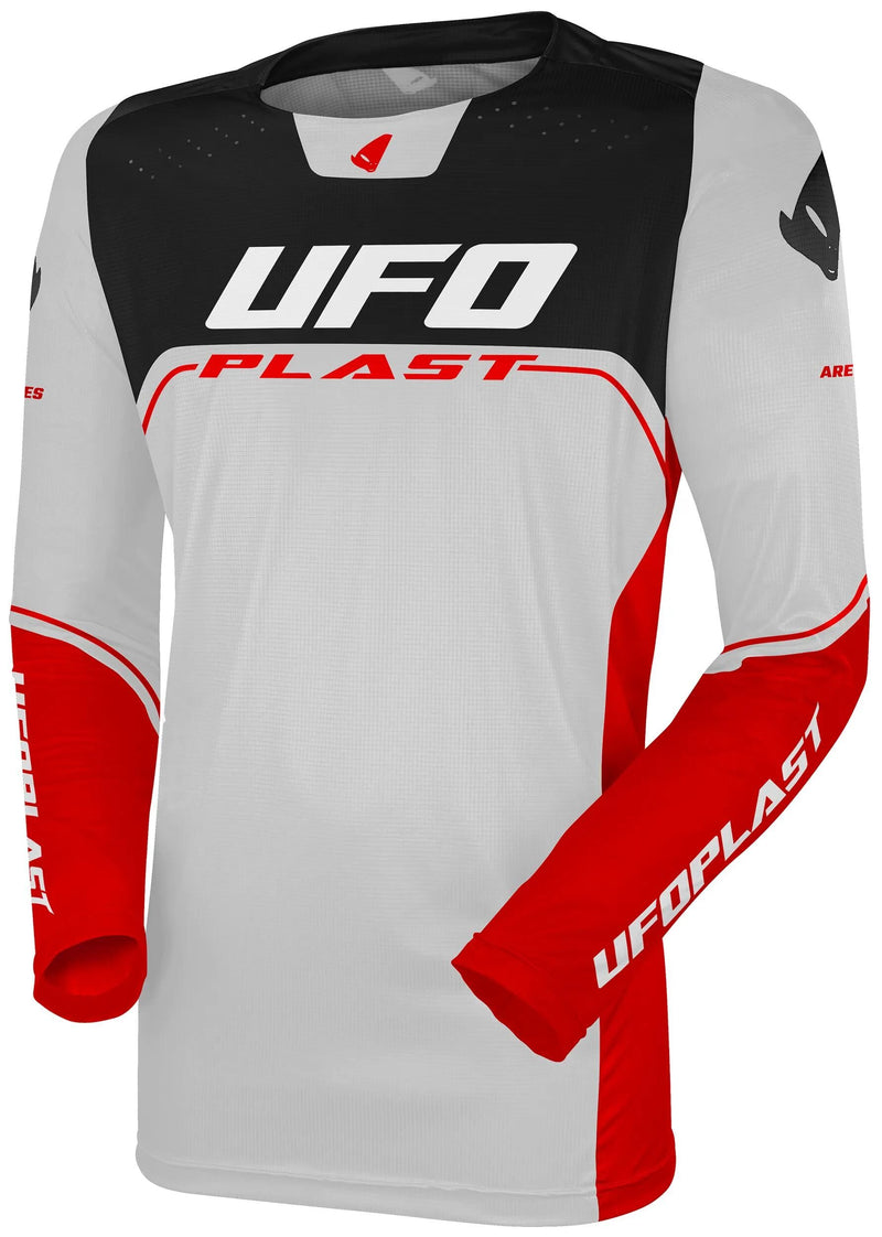 Load image into Gallery viewer, Ufo plast jersey ares kids children's jersey ufo are gray rot gr. xxs
