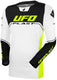 Ufo plast jersey ares kids children's jersey ufo are white black gr.xxs