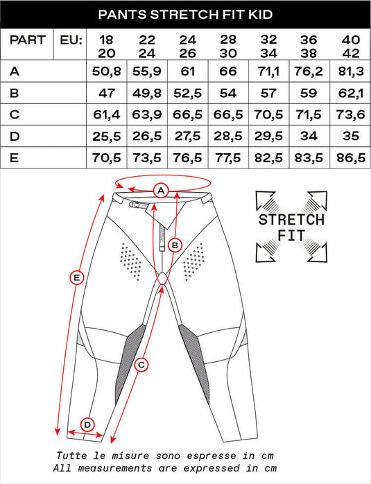 Ufo plast broek ares children's pants ufo ares red blue size 152