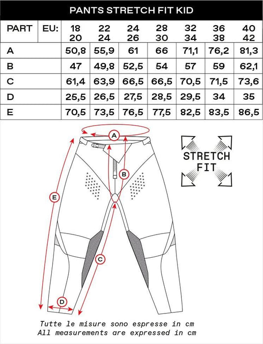 Ufo plast hose ares children's pants ufo ares white black size 152