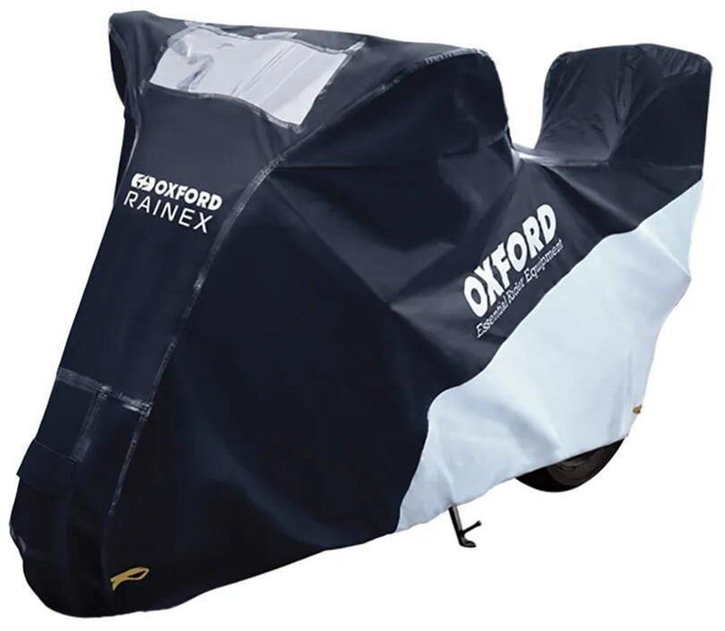 Load image into Gallery viewer, Oxford faltgarage rainex bike covers rainex outdoor f. top cases gr.
