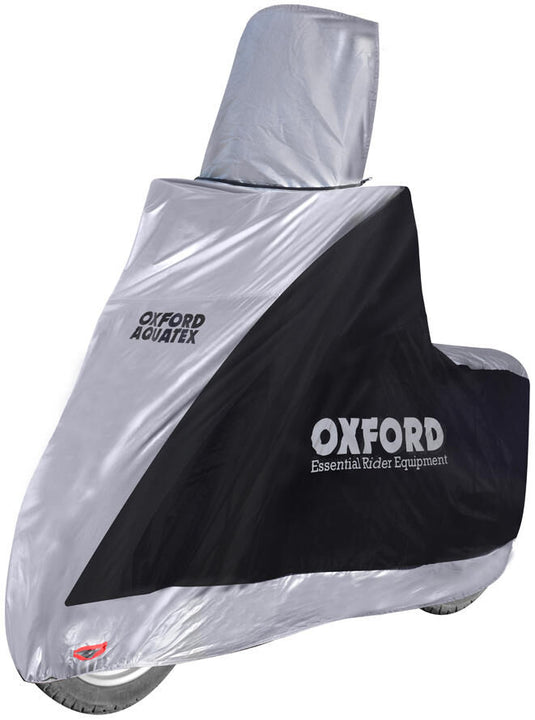 Oxford vouwgarage aquatex bike covers aquate highscreen black silver