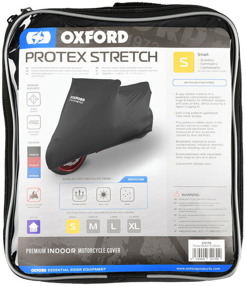 Load image into Gallery viewer, Oxford vouwgarage protex protex bike covers stretch indoor m black
