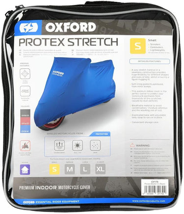 Oxford vouwgarage protex protex bike covers stretch indoor l blue