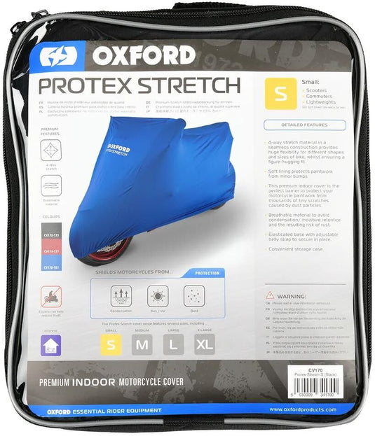 Oxford faltgarage protex protex bike covers stretch indoor l blue