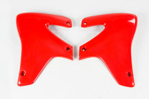 Ufo plast radiateurafdekking radiator covers ufo honda red