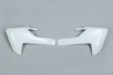 Ufo plast kühlerabdeckung radiator covers ufo husqvarna white