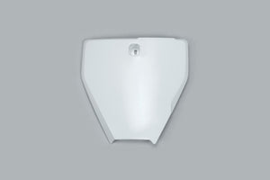 Ufo plast startnummerntafel start number plate ufo husqvarna white