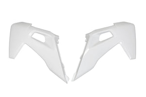 Ufo plast kühlerabdeckung radiator covers ufo husqvarna white