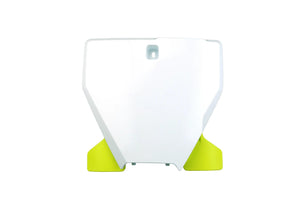 Ufo plast startnummerntafel start number plate ufo husqvarna white