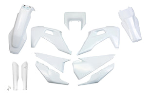 Ufo plast verkleidungssatz trim kit ufo husqvarna white