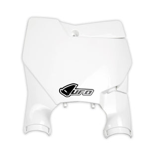 Ufo plast startnummerntafel start number plate ufo ktm white