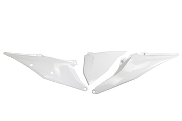 Ufo plast seitenverkleidung side covers ufo ktm white