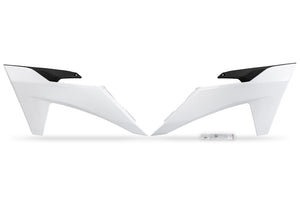 Ufo plast kühlerabdeckung radiator covers ufo ktm white