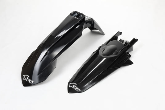 Ufo plast kotflügelsatz mudguard set ufo ktm black