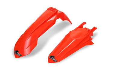 Ufo plast kotflügelsatz mudguard set ufo ktm orange