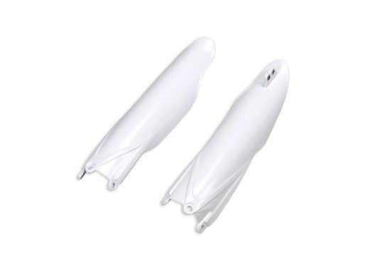 Ufo plast gabelprotektor fork protectors ufo yamaha white