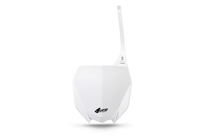 Ufo plast startnummerntafel start number plate ufo yamaha white