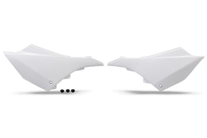 Ufo plast seitenverkleidung side covers ufo yamaha white