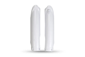 Ufo plast gabelprotektor fork protectors ufo yamaha white