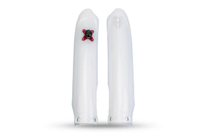 Ufo plast gabelprotektor fork protectors ufo yamaha white