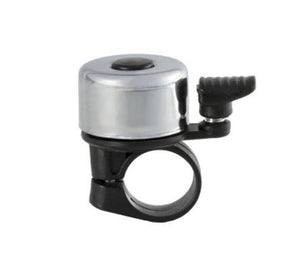 Dr bel mini chroom zwart per 20 stuks