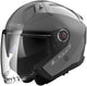 Ls2 jethelm of603 infinity ii solid helmet infinity ii gray gr. 3xl