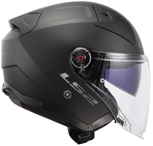 Ls2 jethelm of603 infinity ii solid helmet infinity ii black matt gr. 3xl