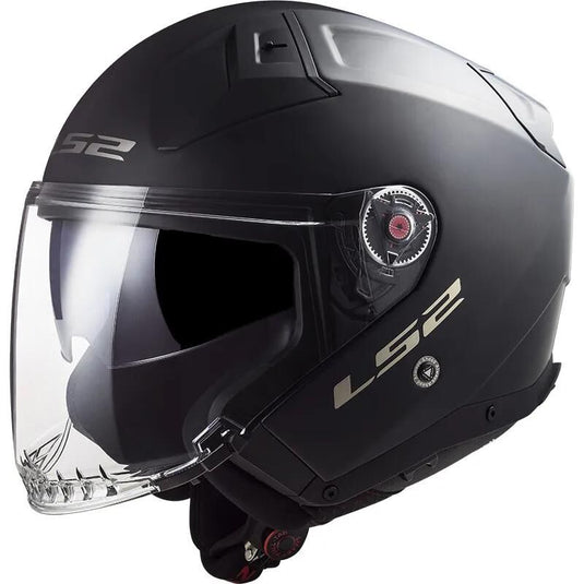 Ls2 jethelm of603 infinity ii solid helmet infinity ii black matt gr. l
