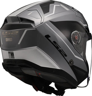 Ls2 jethelm of603 infinity ii veyron helmet infinity ii grey white gr. xl