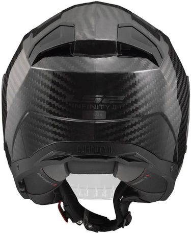 Ls2 jethelm of603 infinity ii carbon solid helmet infinity ii carbon black gr. 3xl