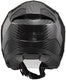 Ls2 jethelm of603 infinity ii carbon solid helmet infinity ii carbon black gr. s