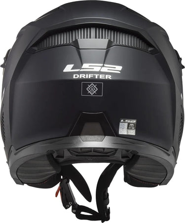Ls2 modulaire helm of606 drifter solid helmet drifter black matt gr. l