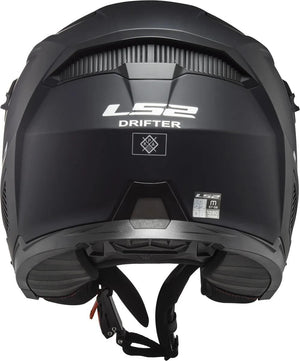 Ls2 modulaire helm of606 drifter solid helmet drifter black matt gr. m