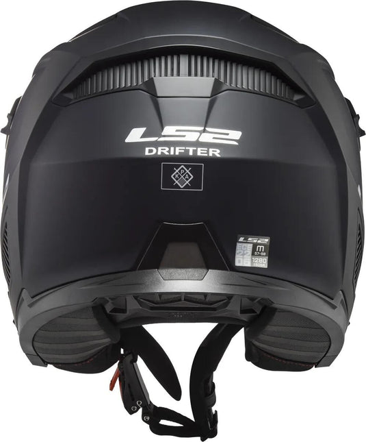 Ls2 modularhelm of606 drifter solid helmet drifter black matt gr. xxl