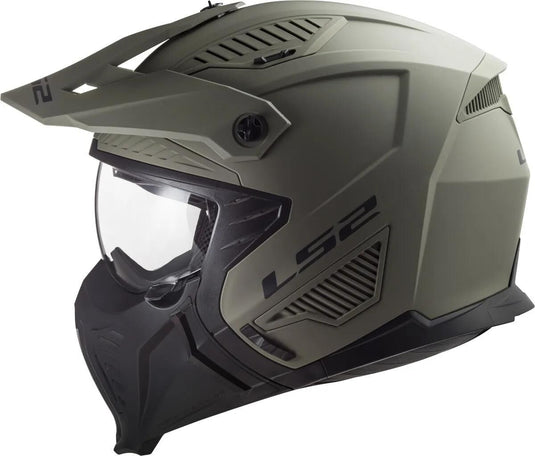 Ls2 modularhelm of606 drifter solid helmet drifter sand matt gr. s