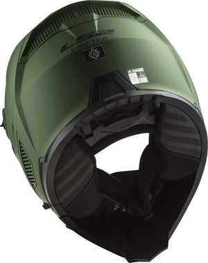 Ls2 modulaire helm of606 drifter solid helmet drifter green matt gr. xs