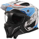 Ls2 modulaire helm of606 drifter devor helmet of606 drtifer devor s white blue matt