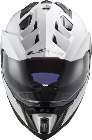 Ls2 endurohelm mx701 explorer solid helmet explorer white gr. m