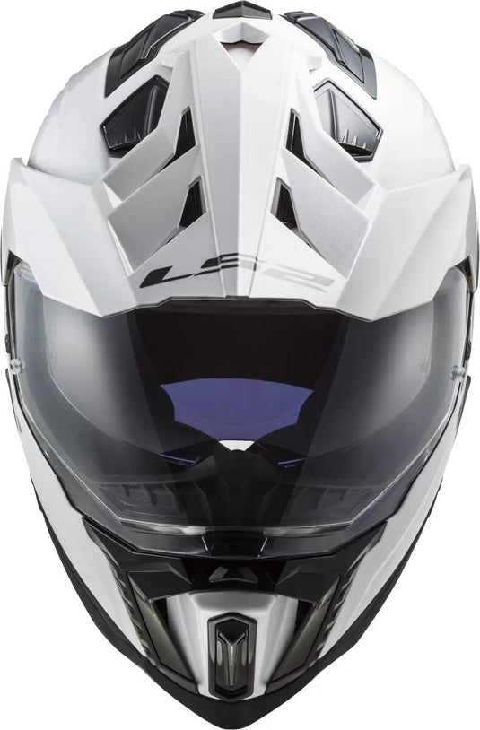 Ls2 endurohelm mx701 explorer solid helmet explorer white gr. m