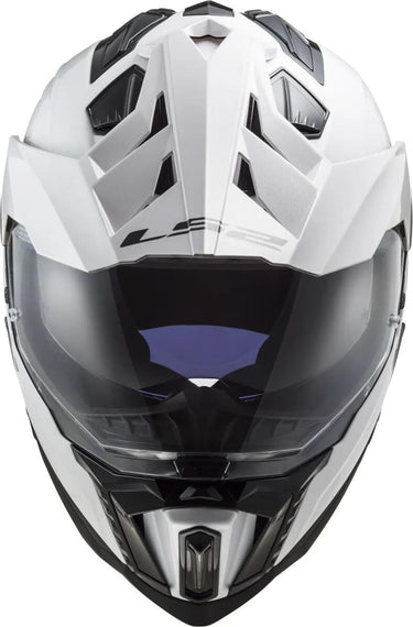 Ls2 endurohelm mx701 explorer solid helmet explorer white gr. s