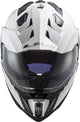 Ls2 endurohelm mx701 explorer solid helmet explorer white gr. xl