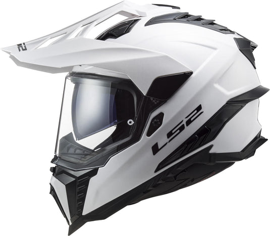 Ls2 endurohelm mx701 explorer solid helmet explorer white gr. 3xl