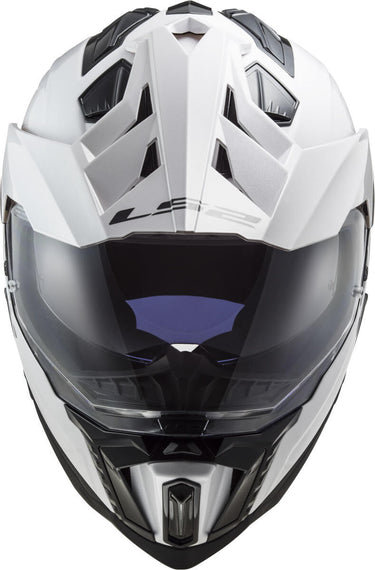 Ls2 endurohelm mx701 explorer solid helmet explorer white gr. 3xl